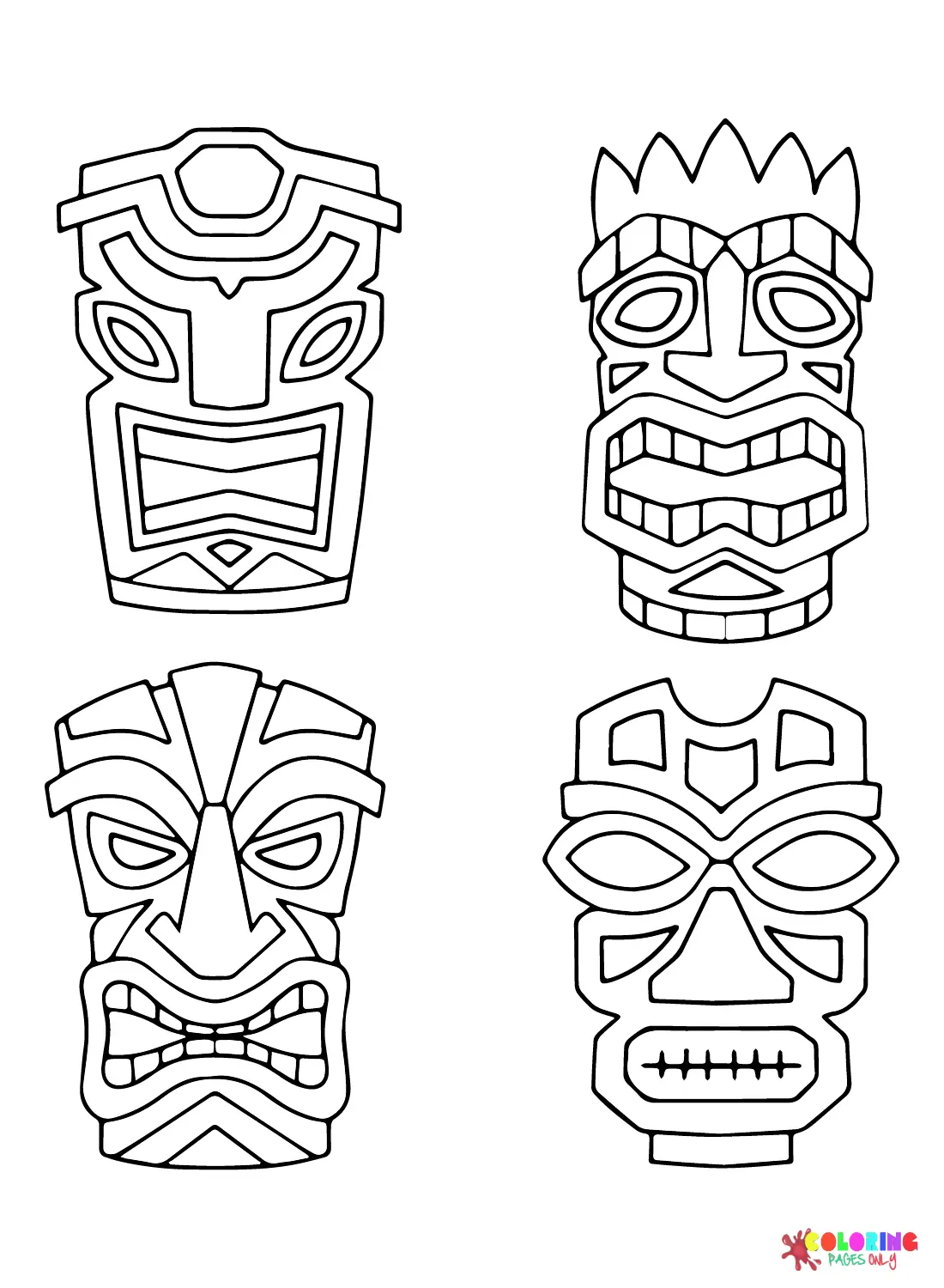 Maya civilization Coloring Pages