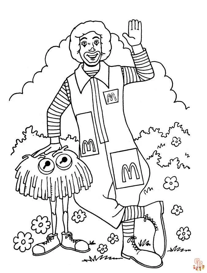 McDonalds Coloring Pages