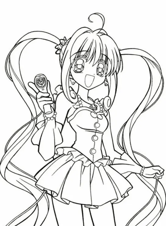 Mermaid Melody Coloring Pages — Coloring Pages to Print