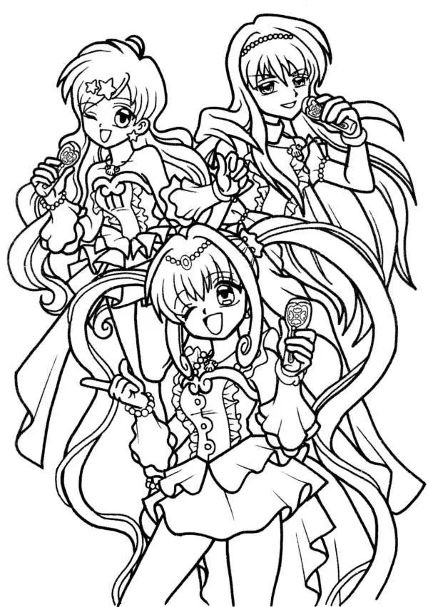 Mermaid Melody Coloring Pages — Coloring Pages to Print