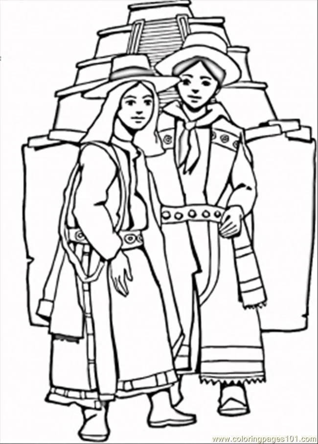 Mexican Independence Day Coloring Pages