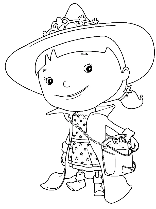 Mike the Knight Coloring Pages
