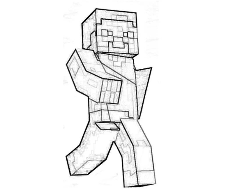 Minecraft Coloring Pages