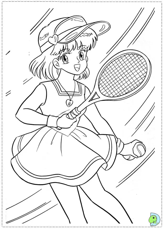 Minky Momo Coloring Pages