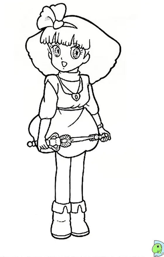 Minky Momo Coloring Pages