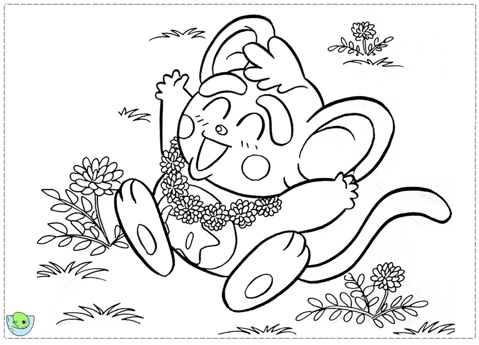 Minky Momo Coloring Pages