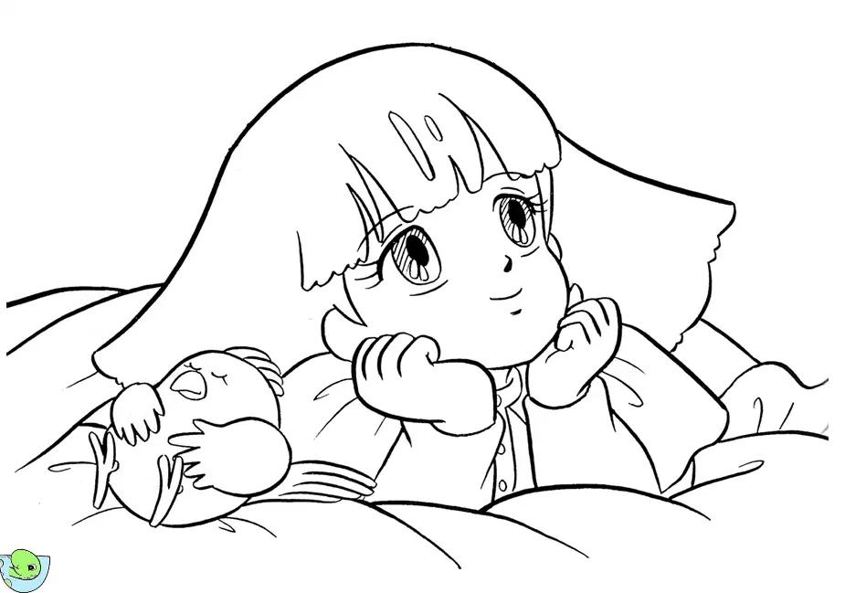 Minky Momo Coloring Pages