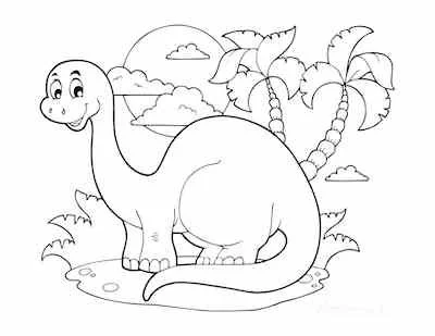 Misc Dinosaurs Coloring Pages