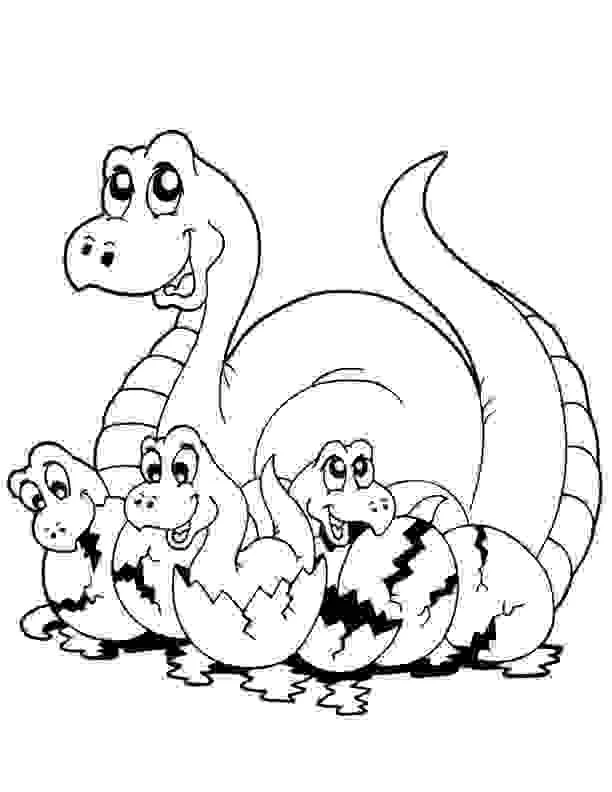 Misc Dinosaurs Coloring Pages