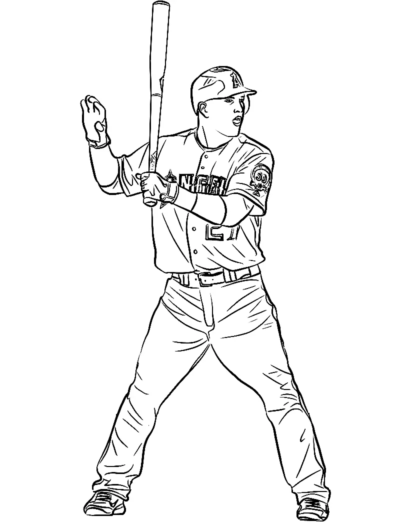 MLB Coloring Pages