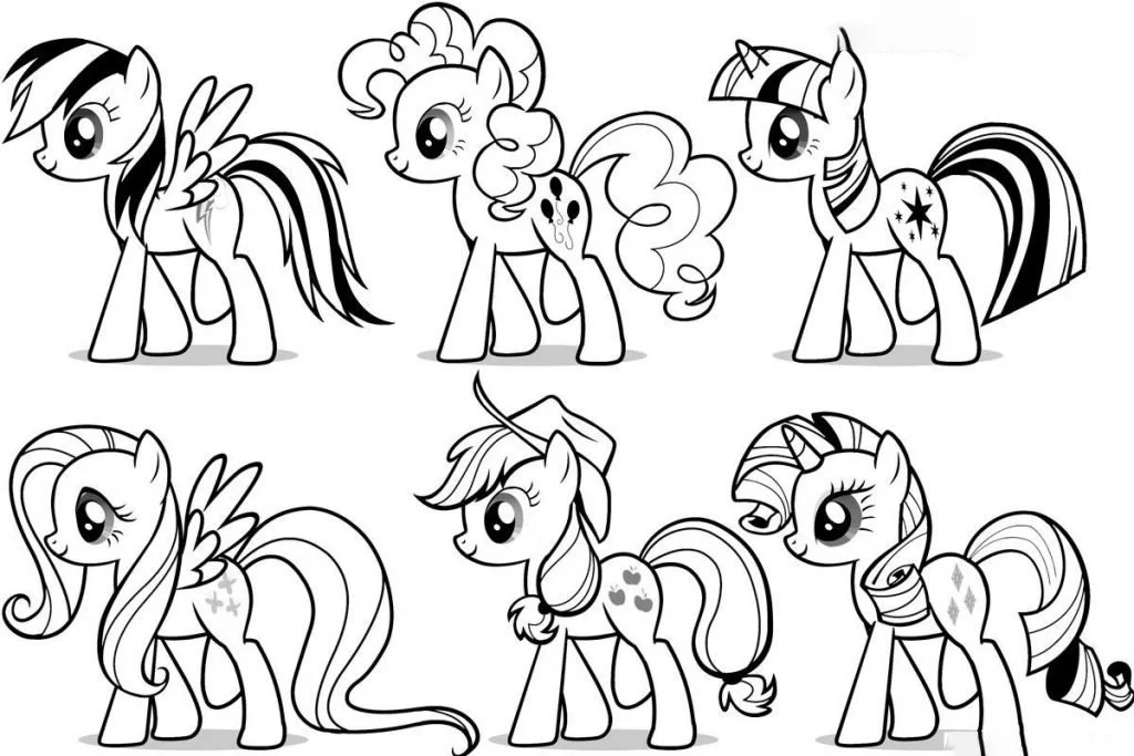 MLP Coloring Pages