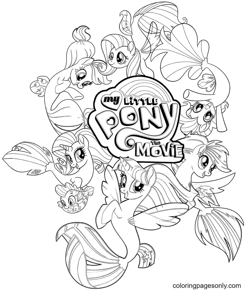 MLP Coloring Pages