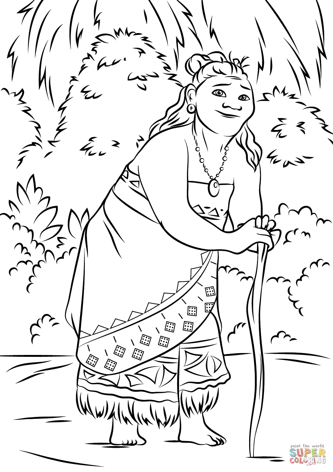 Moana Coloring Pages