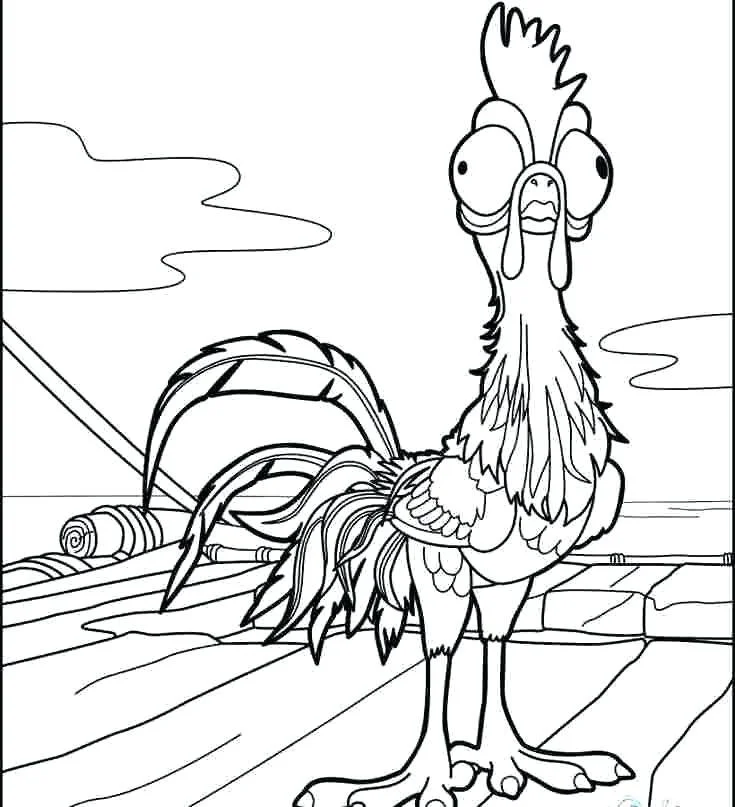 Moana Coloring Pages