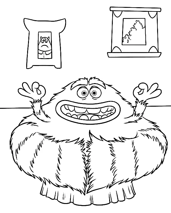 Monsters University Coloring Pages