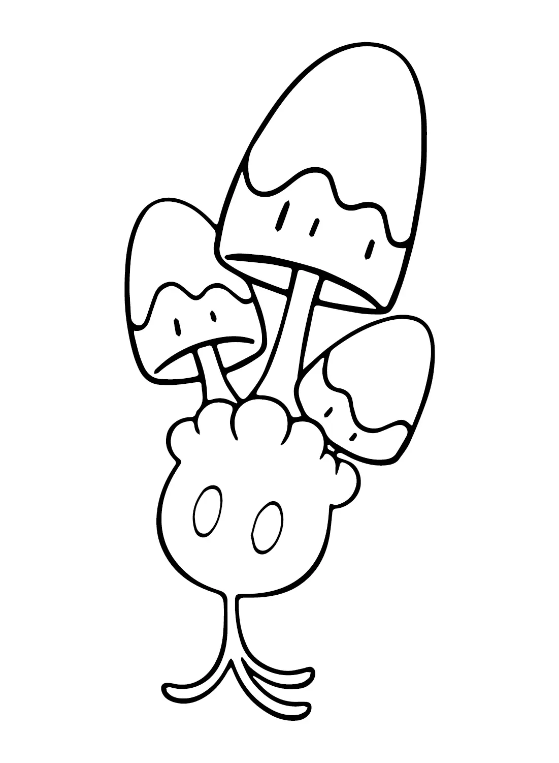 Morelull Coloring Pages