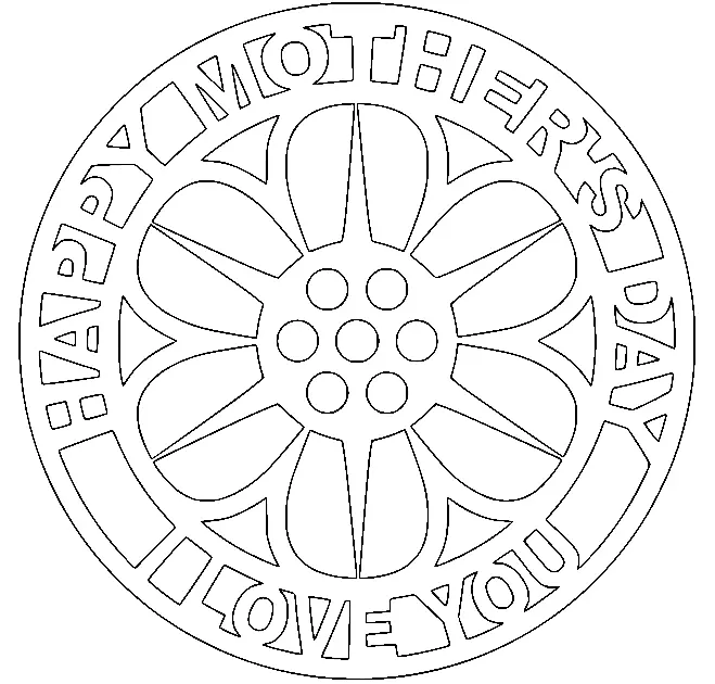 Mother s Day Coloring Pages