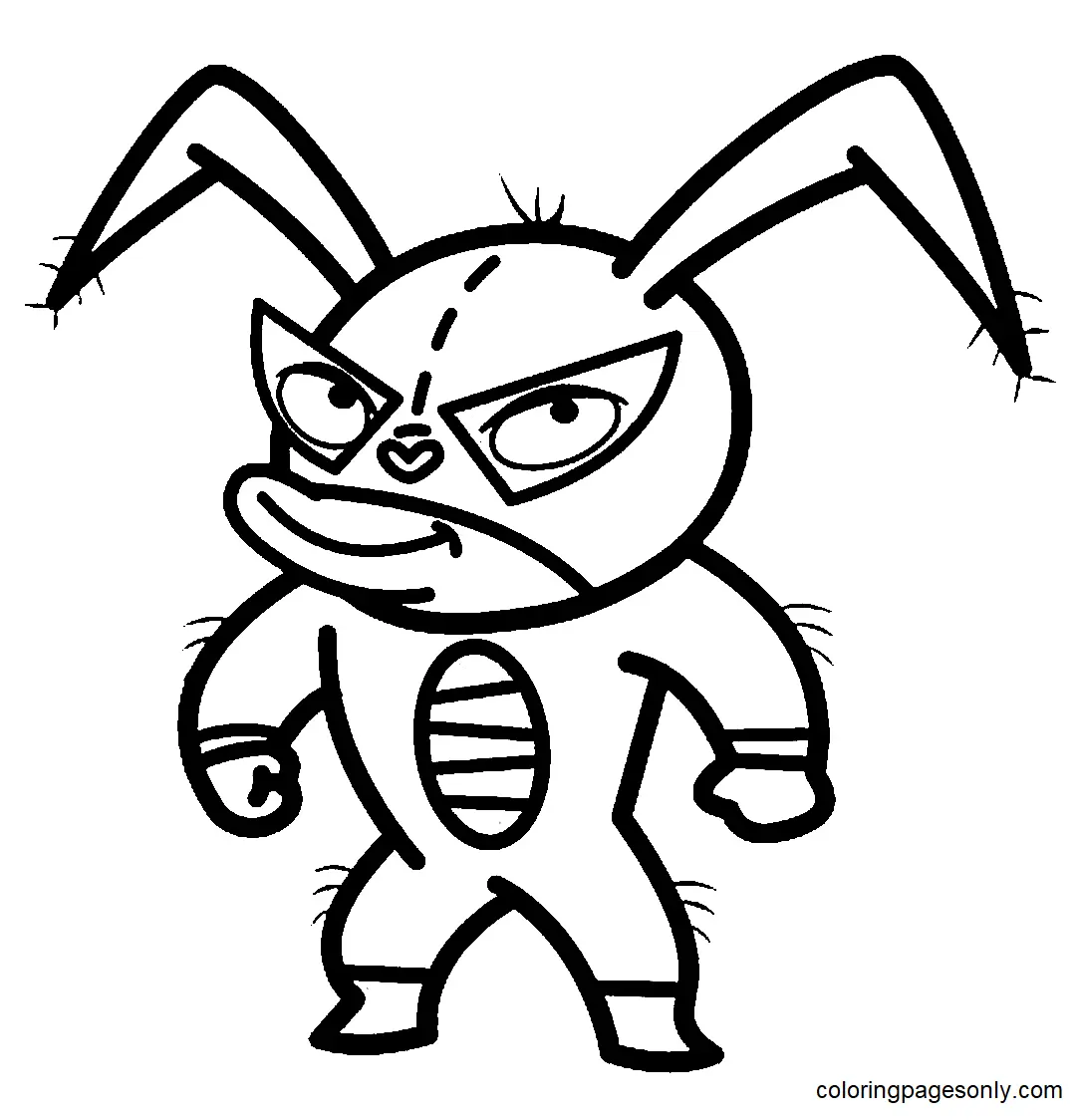 Mucha Lucha Coloring Pages