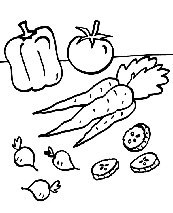 Mushroom Coloring Pages