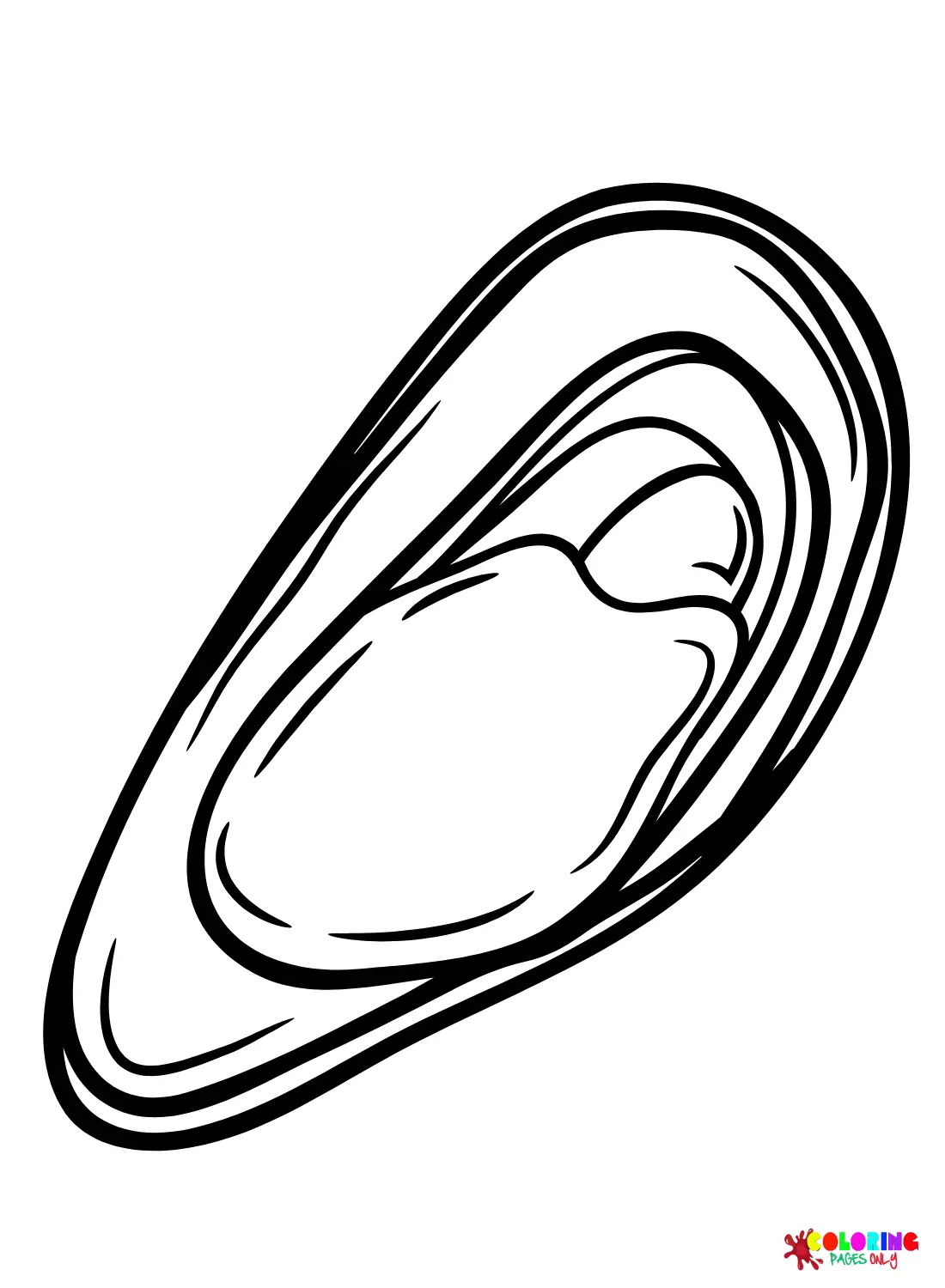 Mussels Coloring Pages