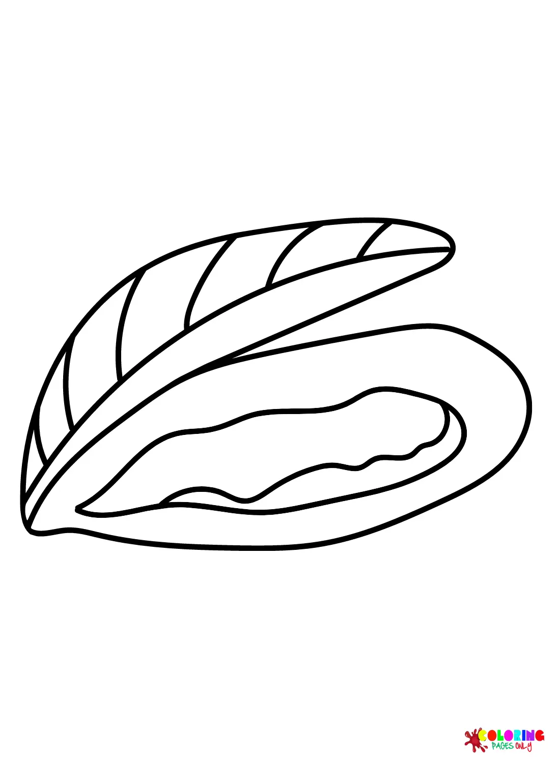 Mussels Coloring Pages