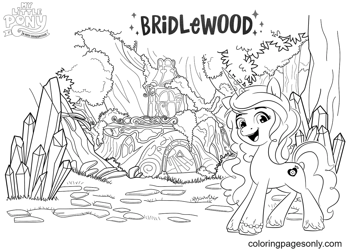 My Little Pony A New Generation Coloring Pages