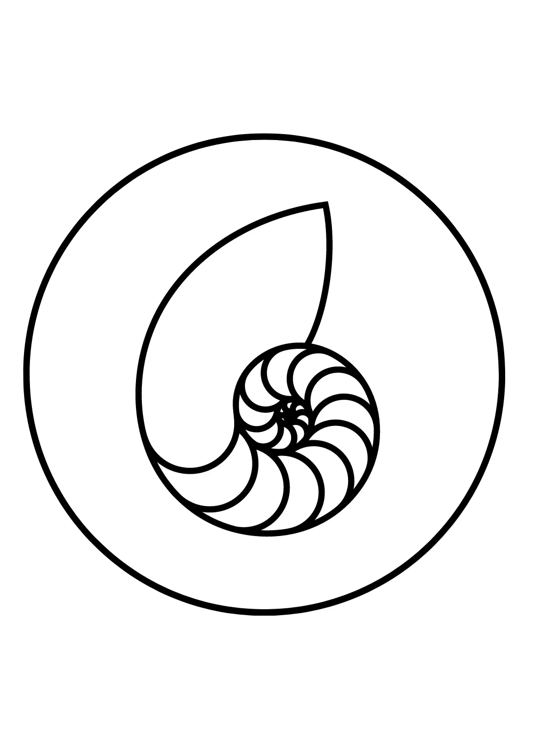 Nautilus Coloring Pages