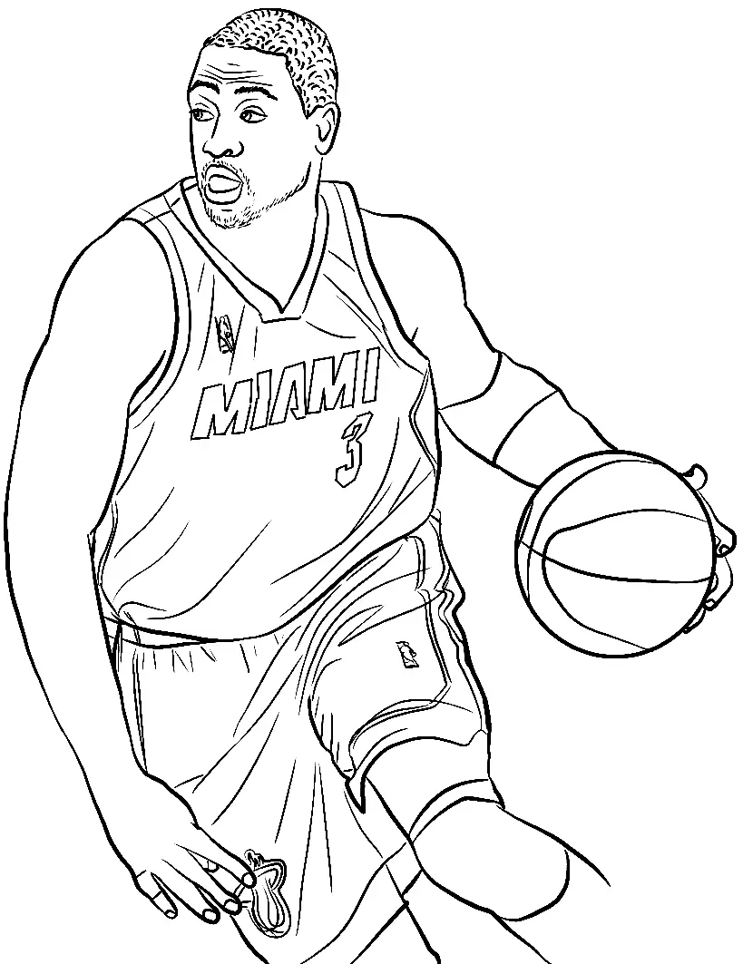 NBA Coloring Pages