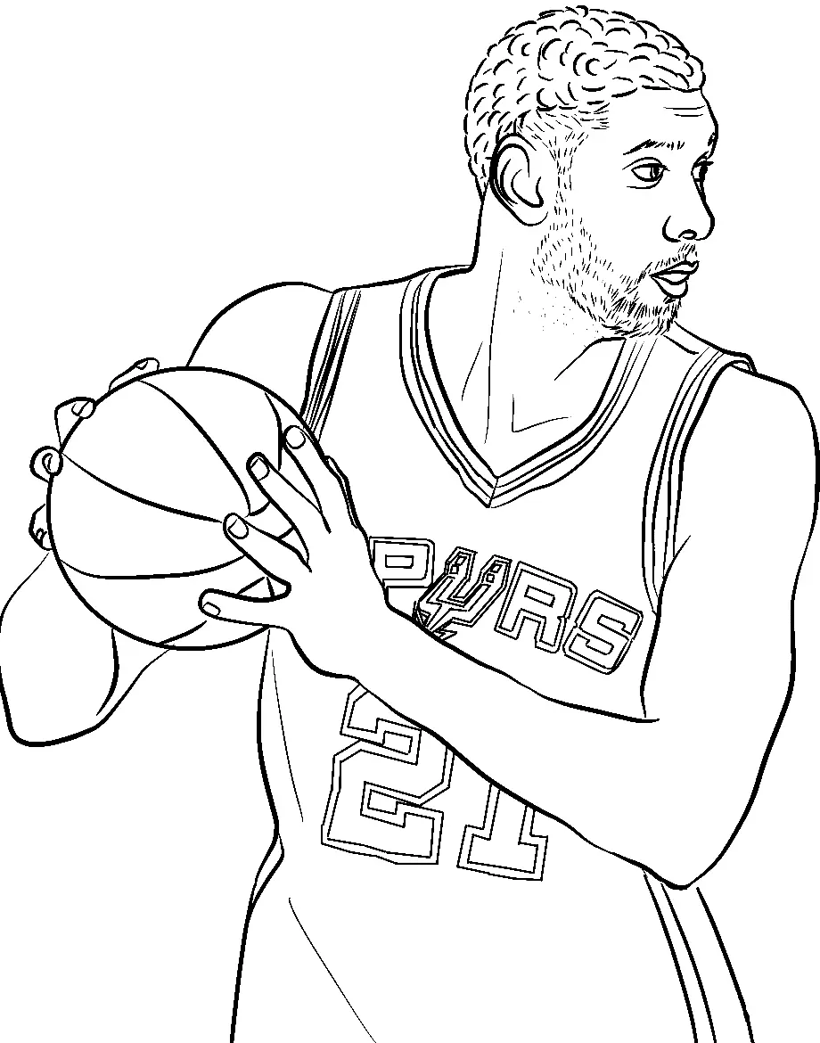 NBA Coloring Pages to Print - Free Printable Coloring Pages