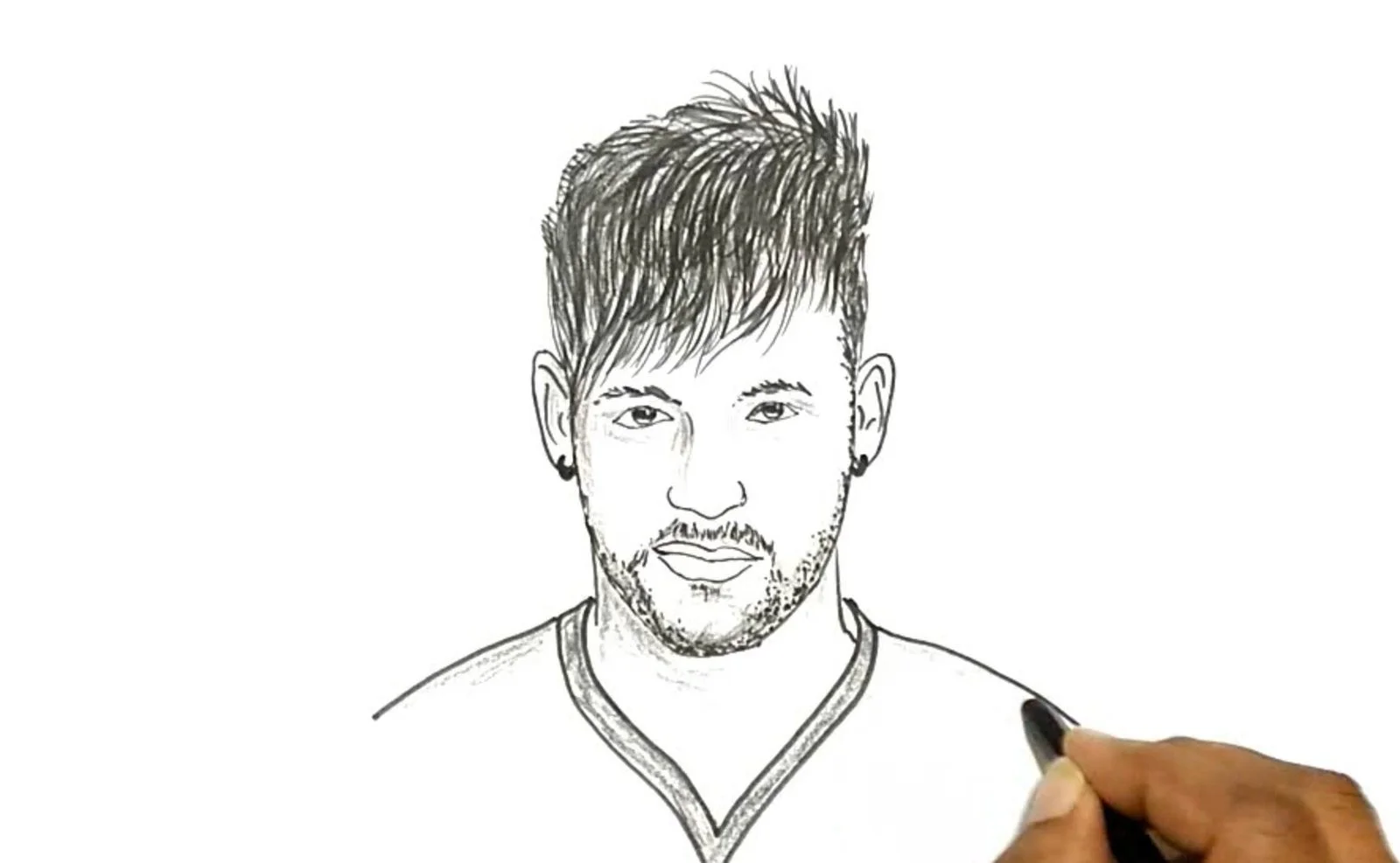 Neymar Coloring Pages