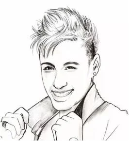 Neymar Coloring Pages