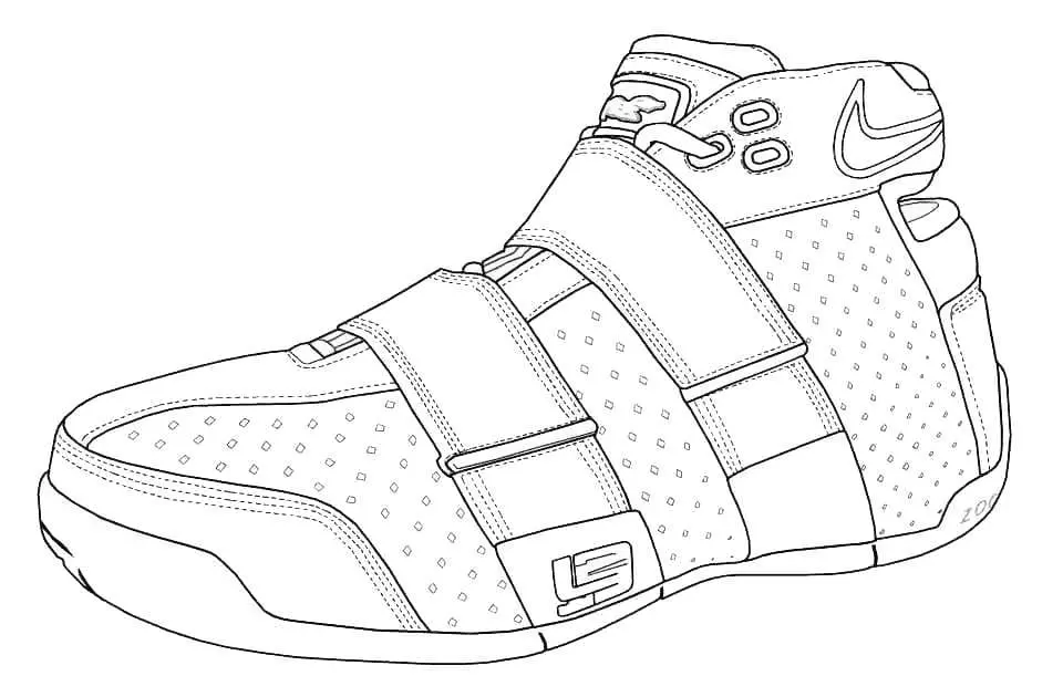 Nike Coloring Pages