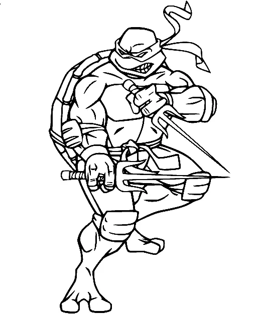 Ninja Coloring Pages