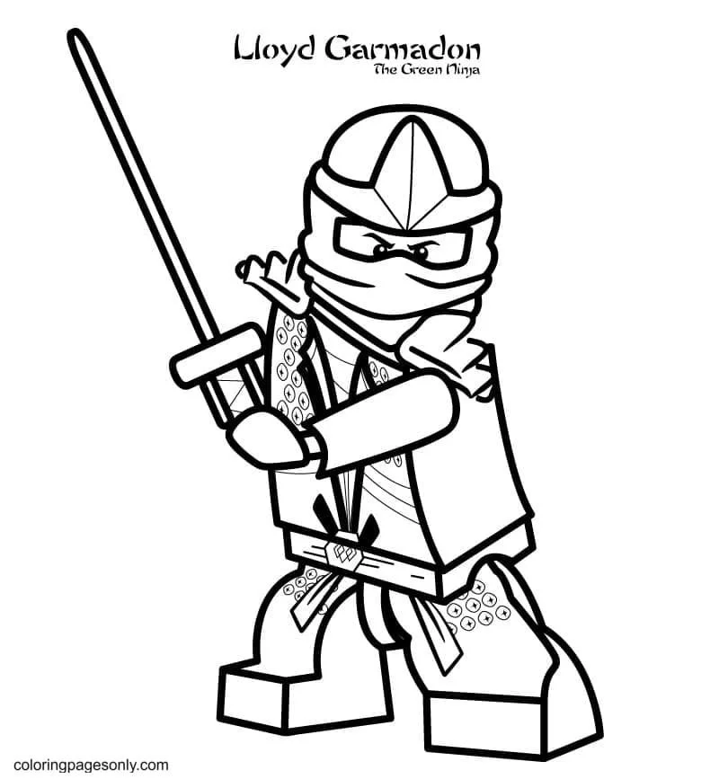 Ninja Coloring Pages