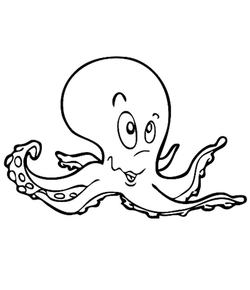 Octopus Coloring Pages — Coloring Pages to Print