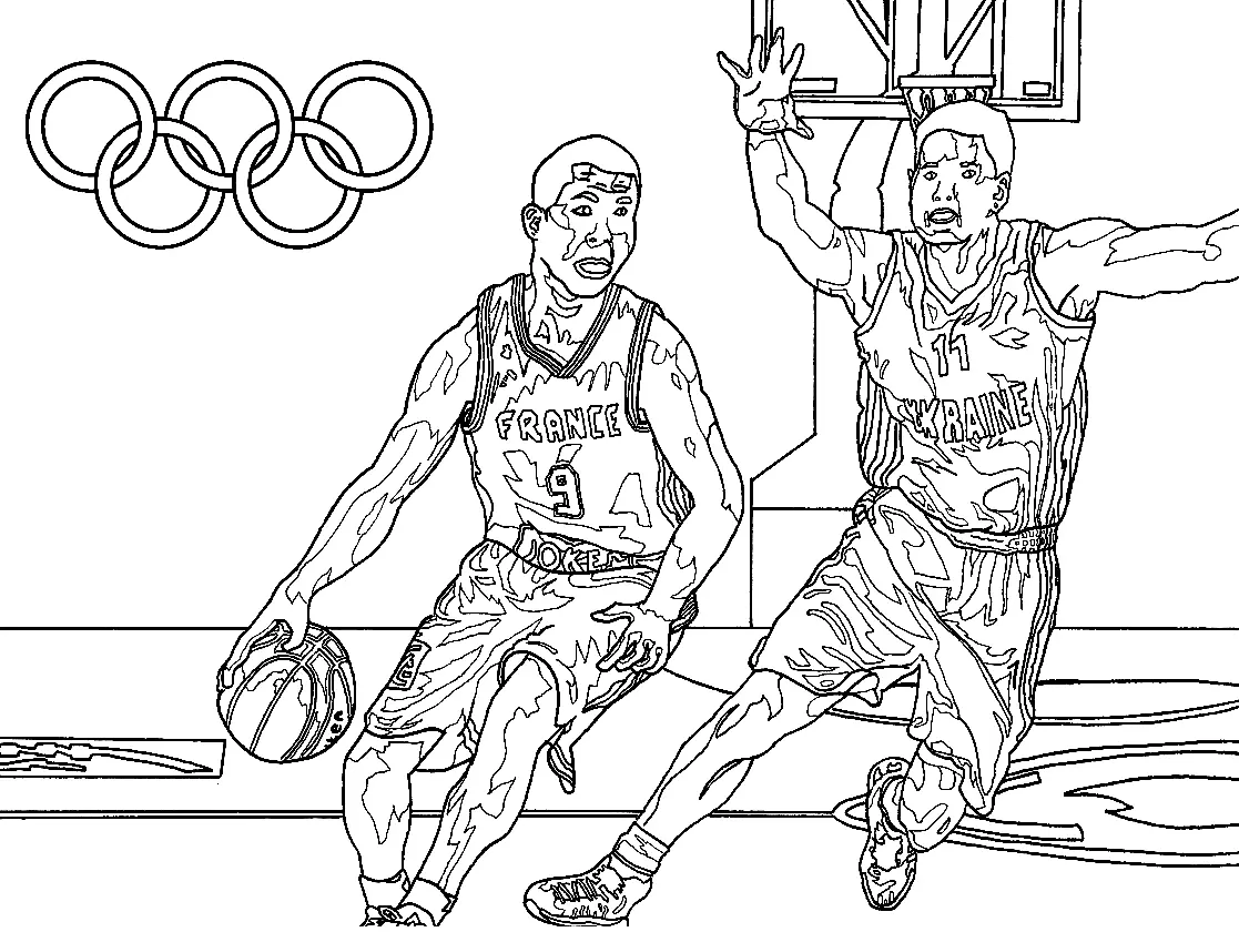 Olympic Coloring Pages