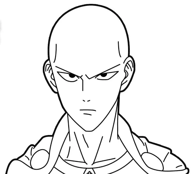 One Punch Man Coloring Pages