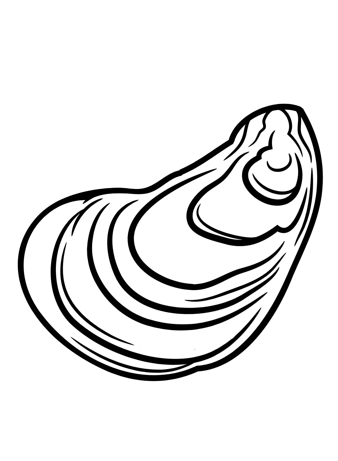 Oyster Coloring Pages