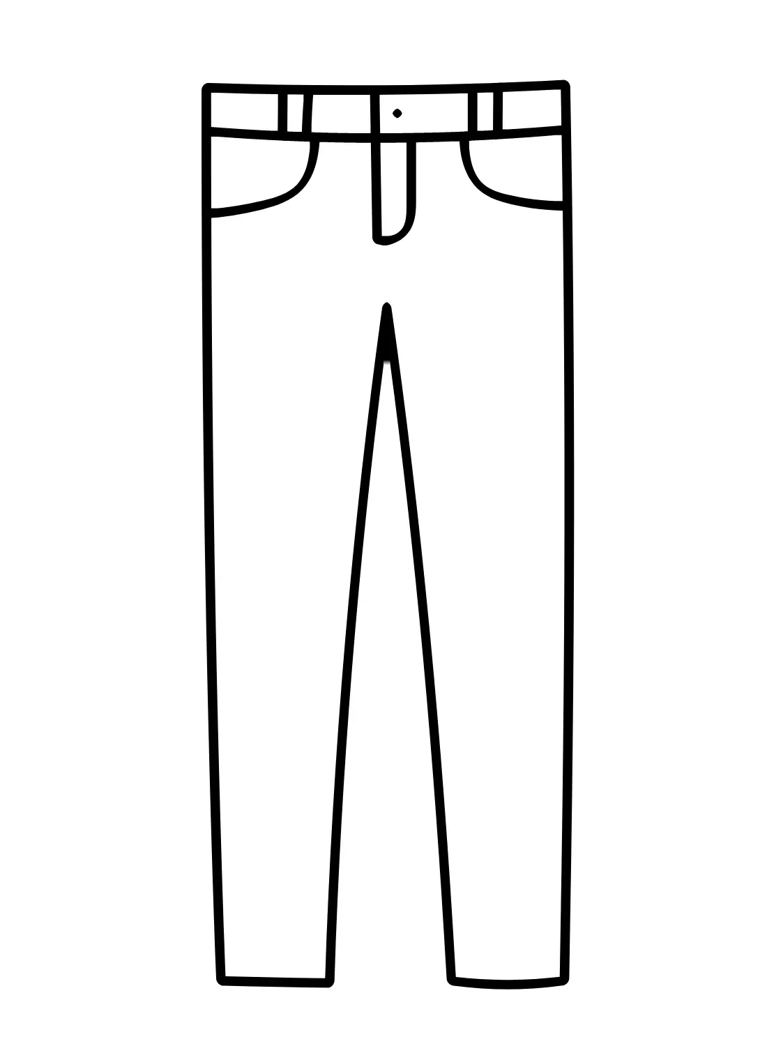 Pants Coloring Pages