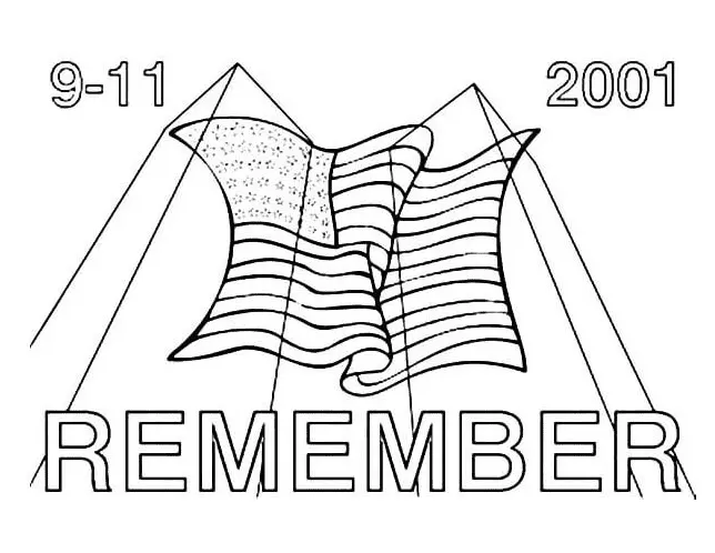 Patriot Day Coloring Pages