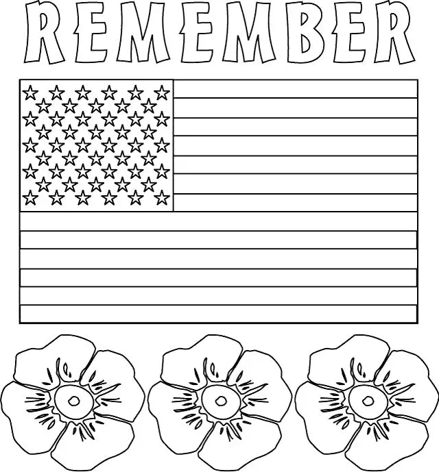 Patriot Day Coloring Pages