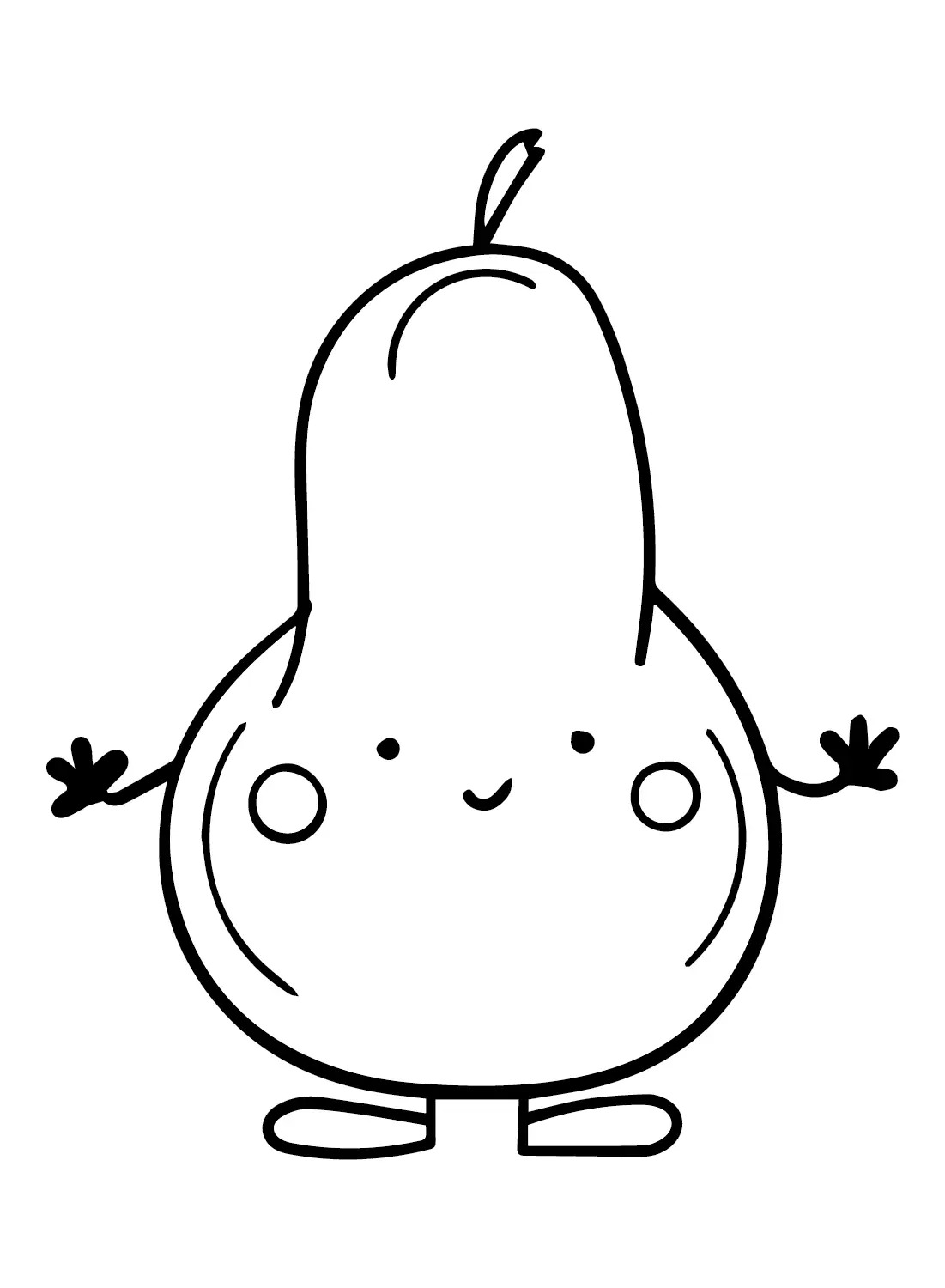 Pears Coloring Pages