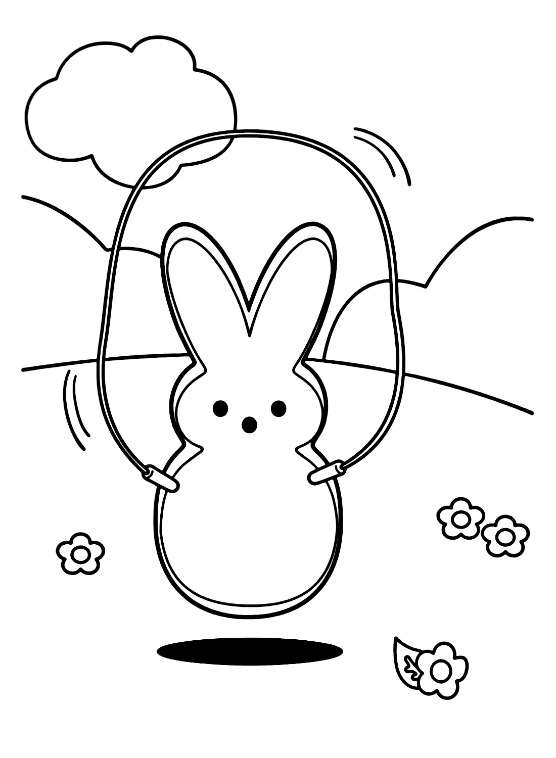 Peeps Coloring Pages