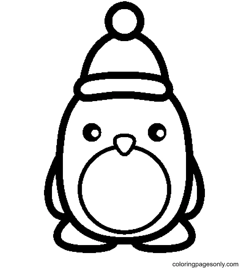 Penguin Coloring Pages