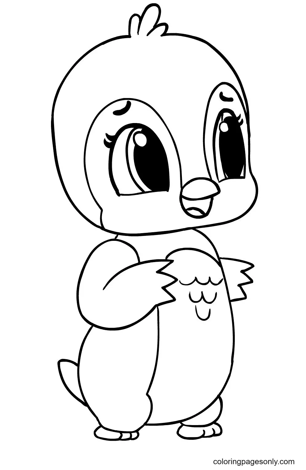 Penguin Coloring Pages