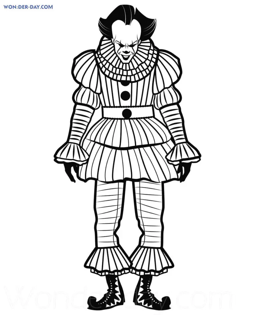 Pennywise Coloring Pages