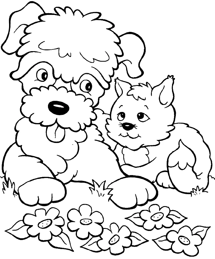 Pets Coloring Pages