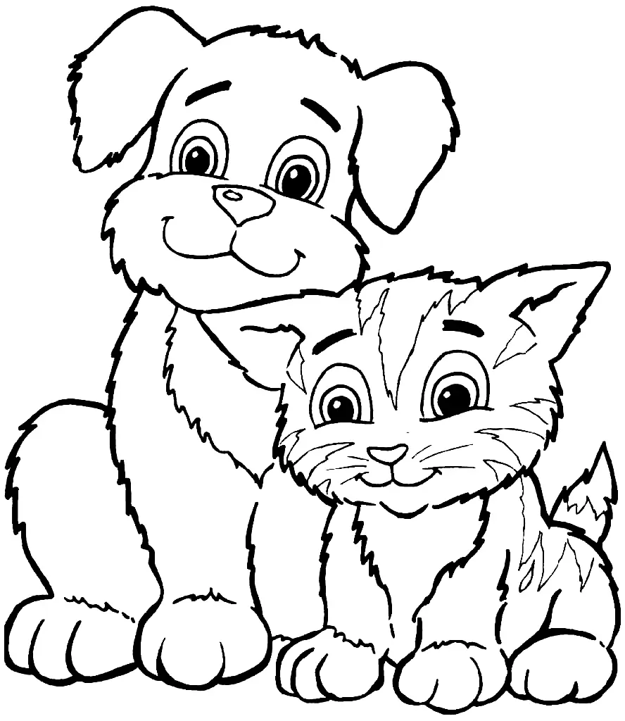 Pets Coloring Pages