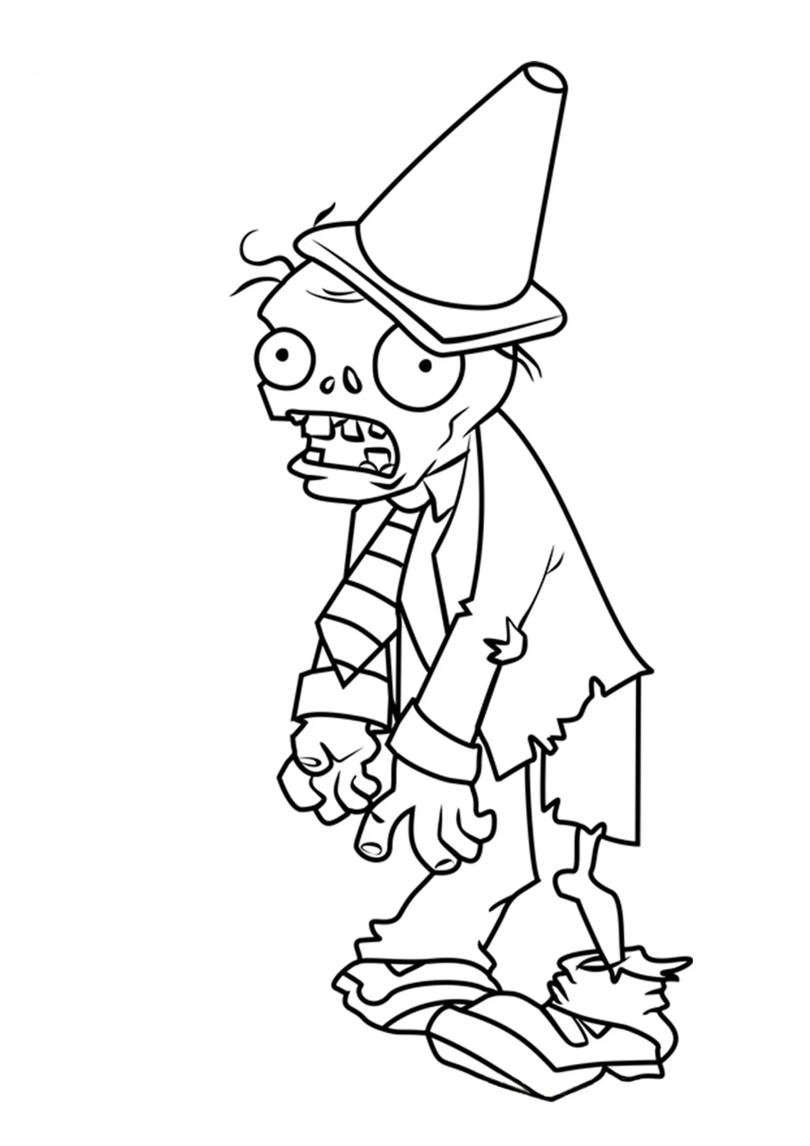Plants vs Zombies Coloring Pages