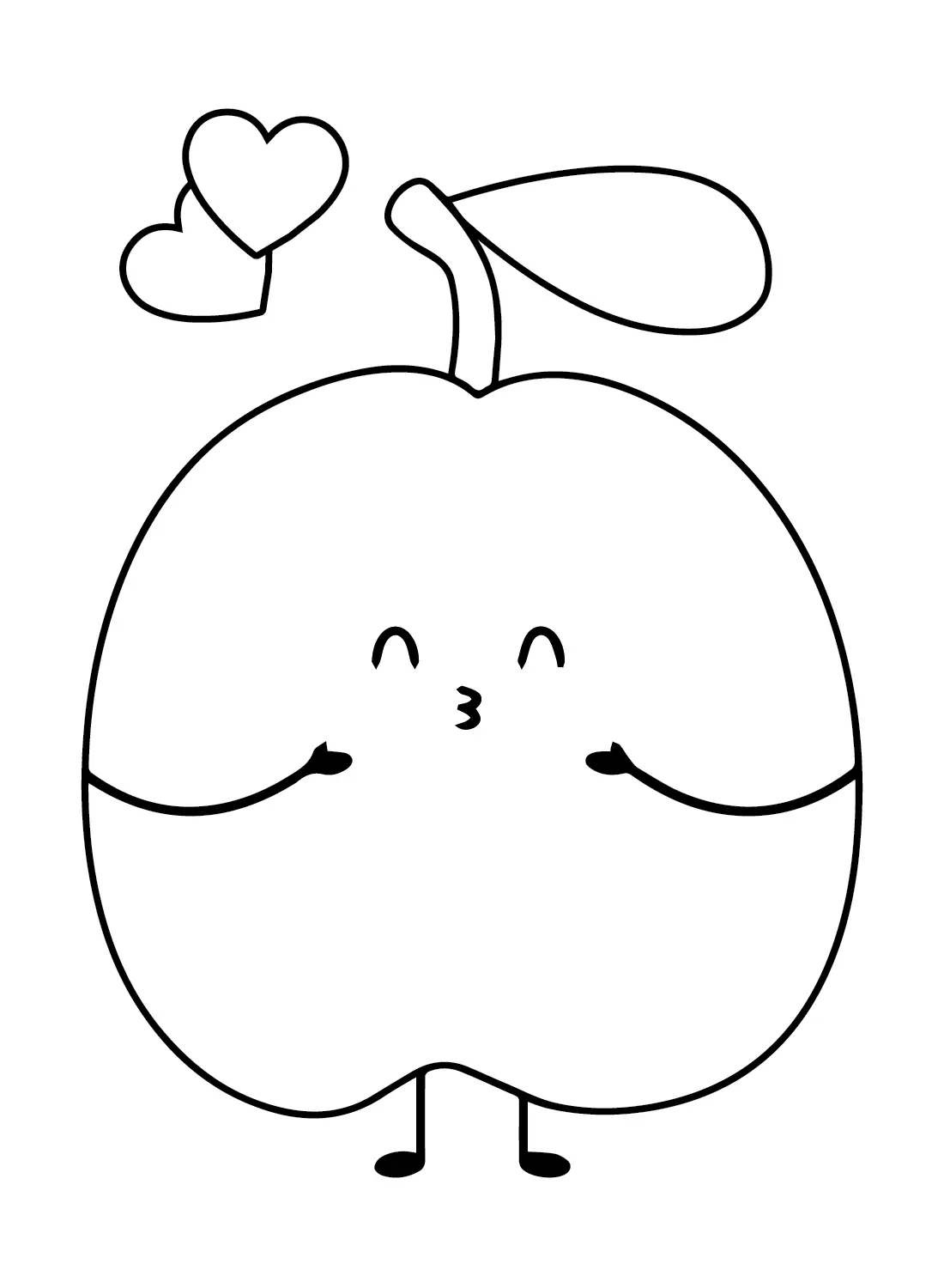 Plums Coloring Pages